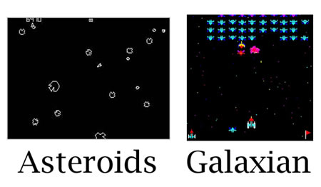 Asteroids Galaxian