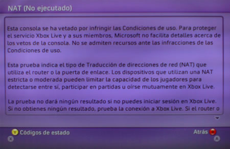 Xbox Baneada