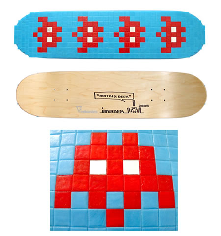 Skate Space Invaders Rubik
