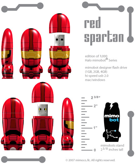 USB Red Spartan