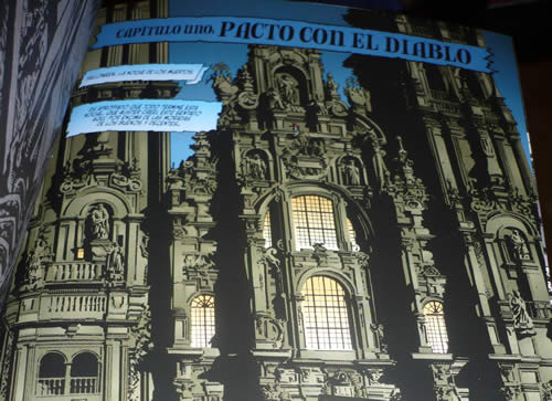 La Catedral de Santiago en un comic de Batman