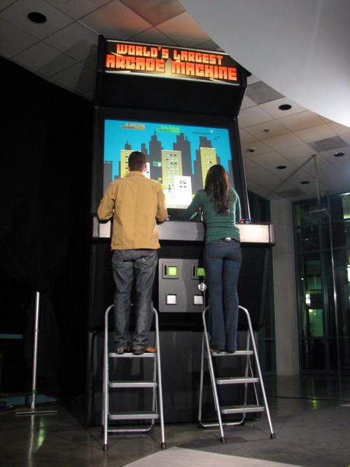 La máquina arcade más grande del mundo