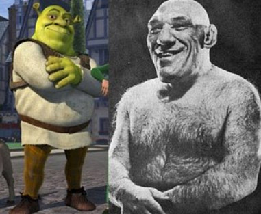 Tillet y Shrek
