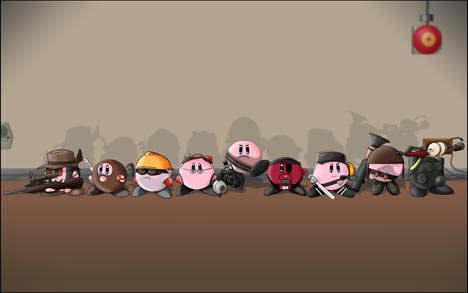 Kirby Team Fortress 2