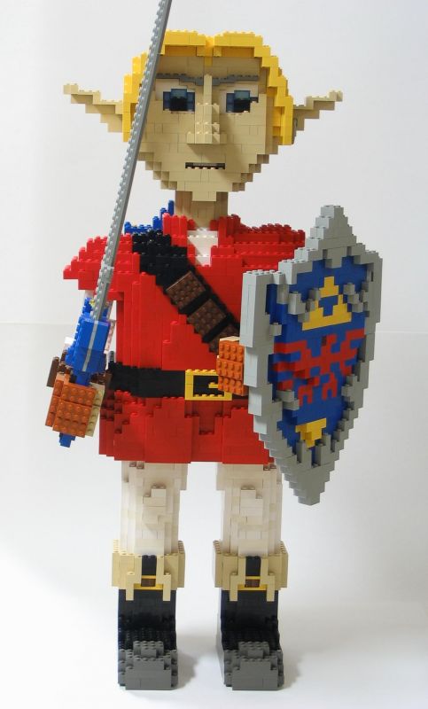 Figuras de Nintendo estilo Lego