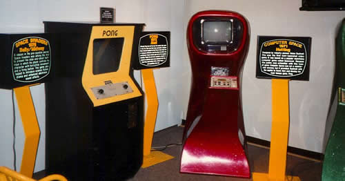 Máquinas arcade: Computer Space y Pong