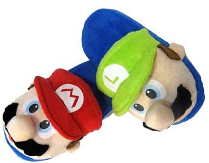 Zapatillas de Mario y Luigi