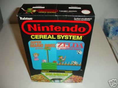 Nintendo cereales