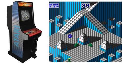marble madness arcade 1984