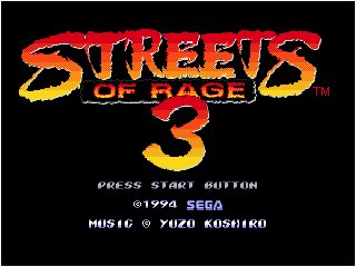 Streets Rage 3