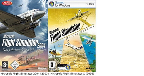 Evolución Microsoft Flight Simulator