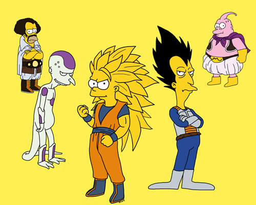 Simpsons Dragon Ball Z