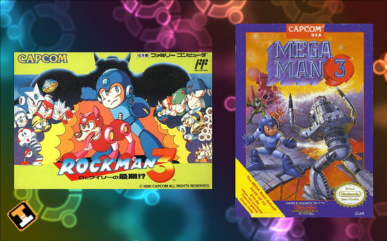 A partir de Mega Man 3 la portada norteamericana se comenzó a asemejar al diseño original.