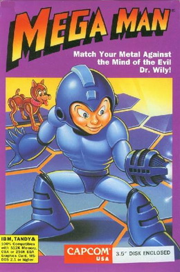 El diseño es calcado al de la portada de Mega Man 3 de NES.