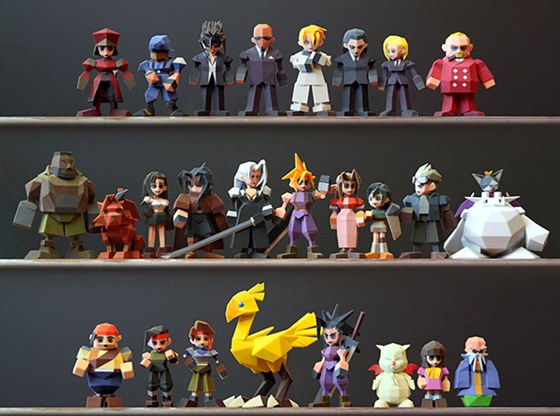 Figuras 3D Final Fantasy (1)