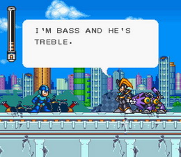 Bass, el némesis de Mega Man.